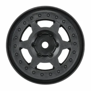 ProLine Holcomb 1.55 12mm Crawler Bead-Loc Wheels - Black (2)