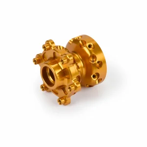 1/4 Pro-Spec Aluminium Front Hub Gold: Promoto-SM