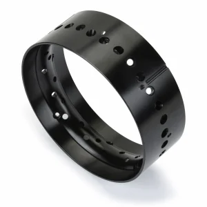 1/4 Pro-Spec Aluminium Rear Rim Black: Promoto-SM