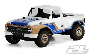 ProLine 1966 Ford F-100 Clear Bodyshell For Traxxas Slash / Slash 4x4