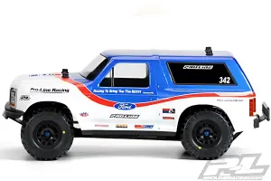 ProLine 1981 Ford Bronco Clear SC Bodyshell