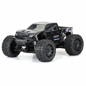 ProLine Pre-Cut Brute Bash Armor Black Body: X-MAXX