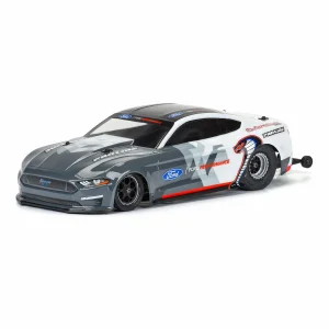 ProLine 1:16 2021 Ford Mustang Cobra Jet Clear Bodyshell - Fits Losi Mini No Prep Car (225mm WB)