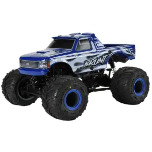 1:18 Pre-Cut/Pre-Painted Brunt Blue Body for Losi Mini LMT