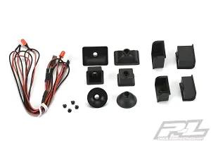 ProLine Universal LED Head Light + Tail Light Kit For Crawlers