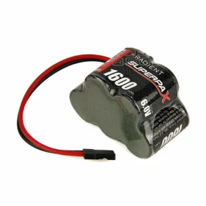 Battery, 2/3A 6V 5-Cell 1600mAh NiMH, 3-2 Hump, RX-JR