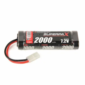 Superpax Battery, SC 7.2V 6-Cell 2000mAh NiMH, Stick - Tamiya