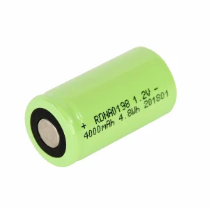 Radient NiMH 1.2V 4000mAh SC SCR, No Tabs, Glowstarter