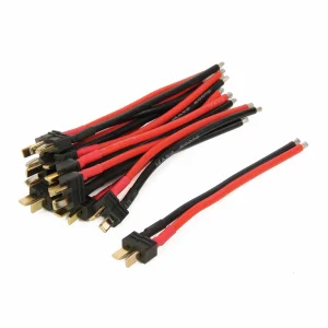 Pigtail Connector Pack, HCT Male, 4in (10)