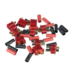 Radient Deans Pairs including Heat Shrink (5pcs)