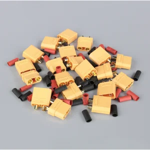 Radient XT90 Pairs including Heat Shrink (10)