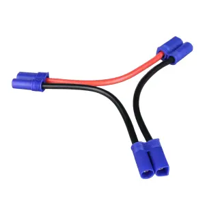 Radient EC5 Series Y Connector - 12AWG - 100mm