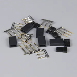 Radient Hitec / JR Servo Connectors Pairs with Gold Pins (5pcs)