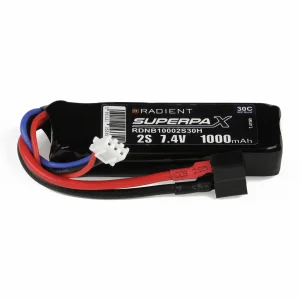Radient LiPo 2S 1000mAh 7.4V 30C Deans (HCT)