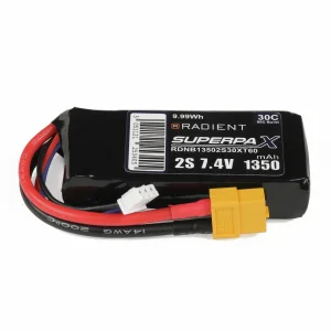 Radient LiPo 2S 1350mAh 7.4V 30C XT60