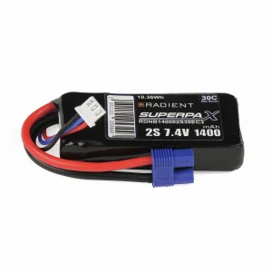 Radient LiPo 2S 1400mAh 7.4V 30C EC3