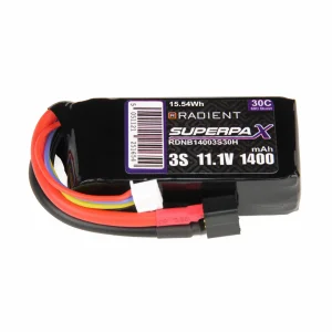 Radient LiPo 3S 1400mAh 11.1V 30C Deans (HCT)