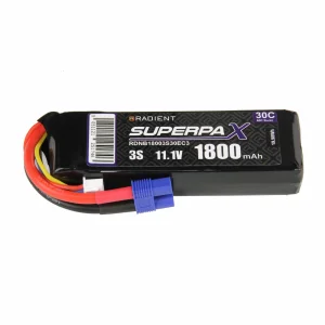 Radient Lipo 3S 1800Mah 11.1V 30C EC3