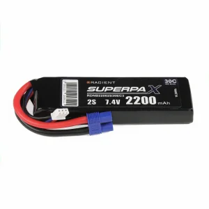 Radient LiPo 2S 2200mAh 7.4V 30C EC3