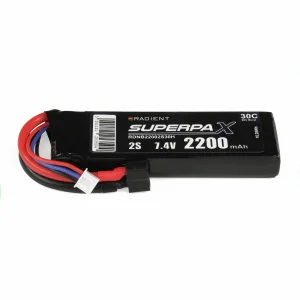 Radient LiPo 2S 2200mAh 7.4V 30C Deans (HCT)