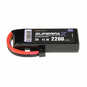 Radient LiPo 3S 2200mAh 11.1V 50C Deans (HCT)