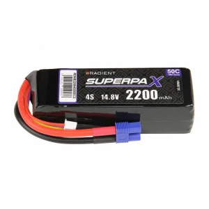 Radient Lipo 4S 2200Mah 14.8V 50C EC3