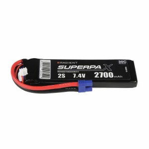 Radient LiPo 2S 2700mAh 7.4V 30C EC3