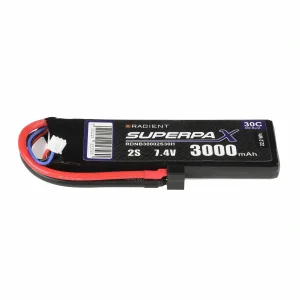 Radient LiPo 2S 3000mAh 7.4V 30C Deans (HCT)
