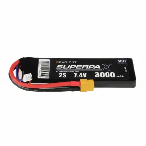 Radient LiPo 2S 3000mAh 7.4V 50C XT60