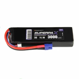 Radient Lipo 3S 3000Mah 11.1V 30C EC3