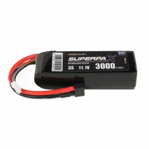 Radient Lipo 3S 3000Mah 11.1 30C - Deans