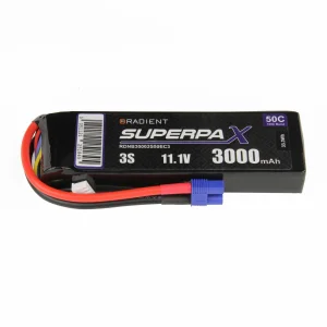 Radient Lipo 3S 3000Mah 11.1V 50C EC3 ** CLEARANCE **