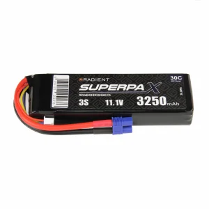 Radient Lipo 3S 3250Mah 11.1V 30C EC3