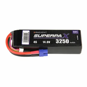 Radient Lipo 4S 3250Mah 14.8V 50C EC3