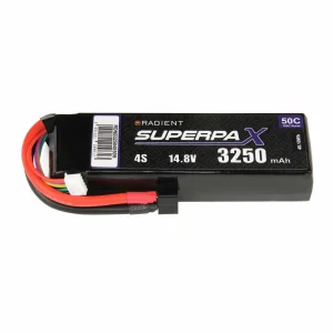 Radient LiPo 4S 3250mAh 14.8V 50C Deans (HCT)