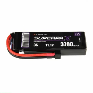 Radient LiPo 3S 3700mAh 11.1V 30C Deans (HCT) ** CLEARANCE **