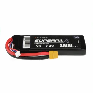 Radient LiPo 2S 4000mAh 7.4V 50C XT60