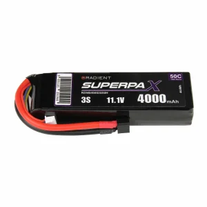 Radient LiPo 3S 4000mAh 11.1V 50C Deans (HCT)