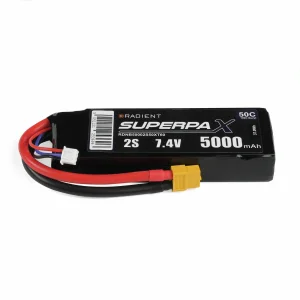 Radient LiPo 2S 5000mAh 7.4V 50C XT60