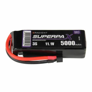 Radient LiPo 3S 5000mAh 11.1V 30C Deans (HCT)