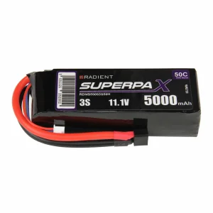 Radient LiPo 3S 5000mAh 11.1V 50C Deans (HCT)