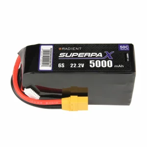 Radient Lipo 6S 5000Mah 22.2V 50C XT90