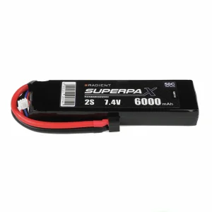 Radient LiPo 2S 6000mAh 7.4V 50C Deans (HCT)