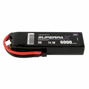 Radient LiPo 3S 6000mAh 11.1V 30C Deans (HCT) ** CLEARANCE **