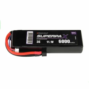Radient LiPo 3S 6000mAh 11.1V 50C Deans (HCT)