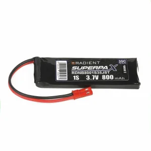 Radient LiPo 1S 800mAh 3.7V 35C JST
