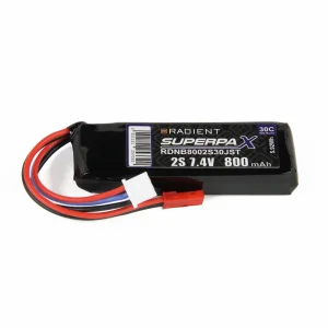 Radient LiPo 2S 800mAh 7.4V 30C JST