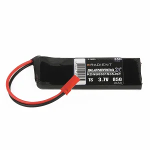 Radient LiPo 1S 850mAh 3.7V 35C JST