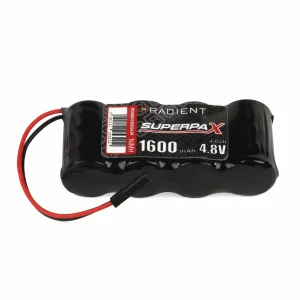 Radient NiMH 48V 1600mAh 2/3A SBS-Flat, Rx-JR