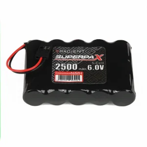 Radient NiMH 60V 2500mAh AA SBS-Flat, Rx-JR